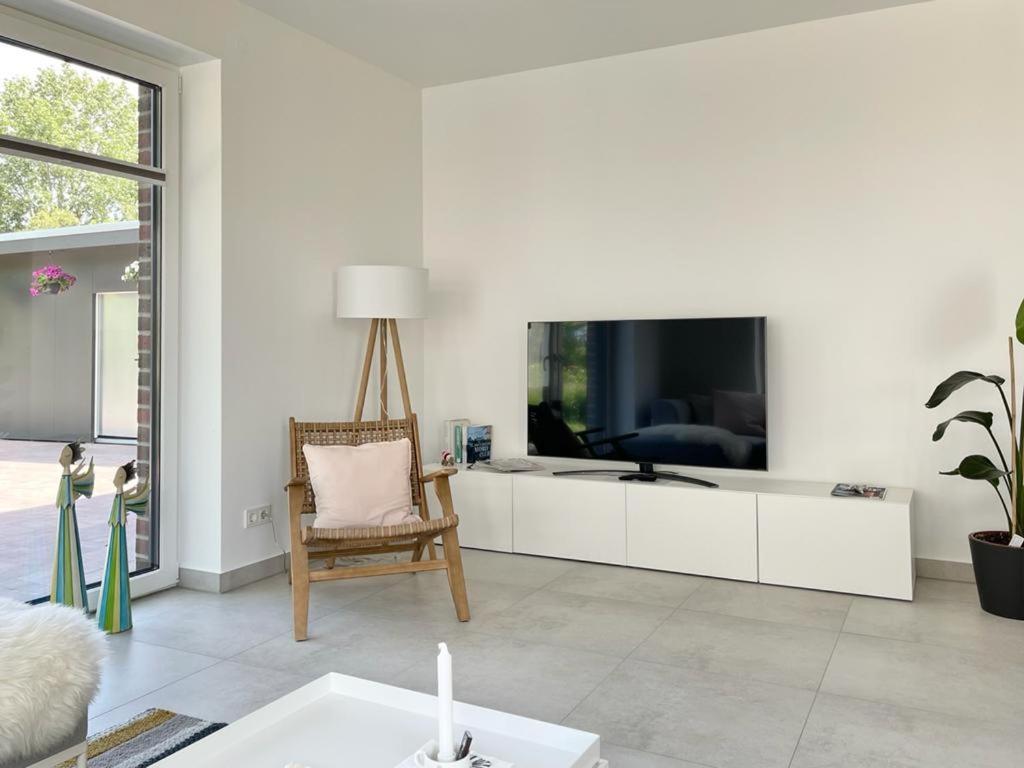 Ferienwohnung Hein Am Nordseedeich Butjadingen Exterior foto